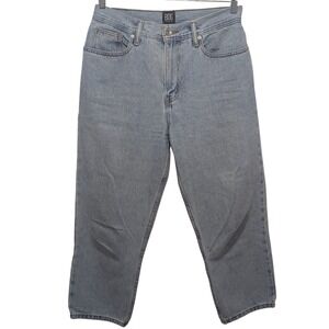 BDG Bow Fit Jeans Womens 30x30 Light Wash Blue High Rise Wide Leg